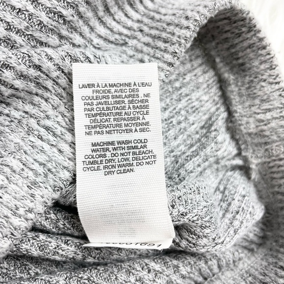 Garage Mock Neck Ribbed Sweater Size Small - Picture 5 of 6